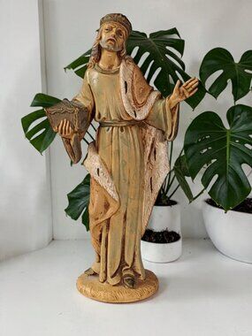 Fontanini Depose Italy Nativity King Melchior Wiseman Figure 7-1/2" Tall #302